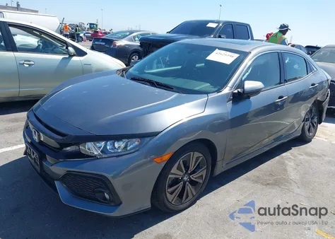 2017 Honda Civic Ex from USA, damaged, VIN SHHFK7H59HU406335